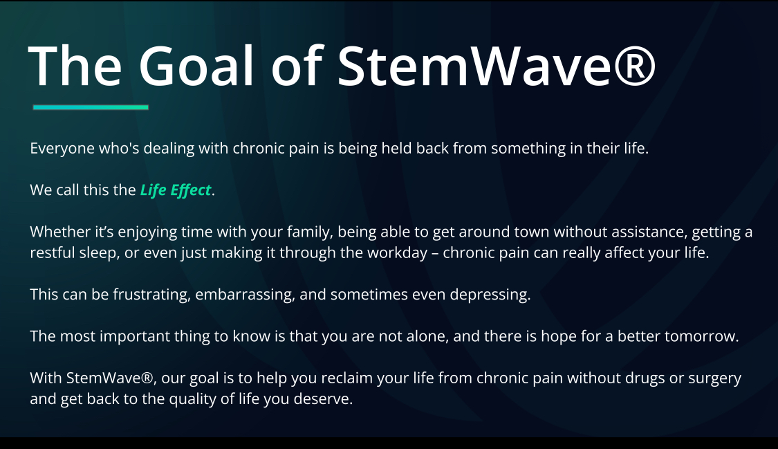 The Goal of StemWave®