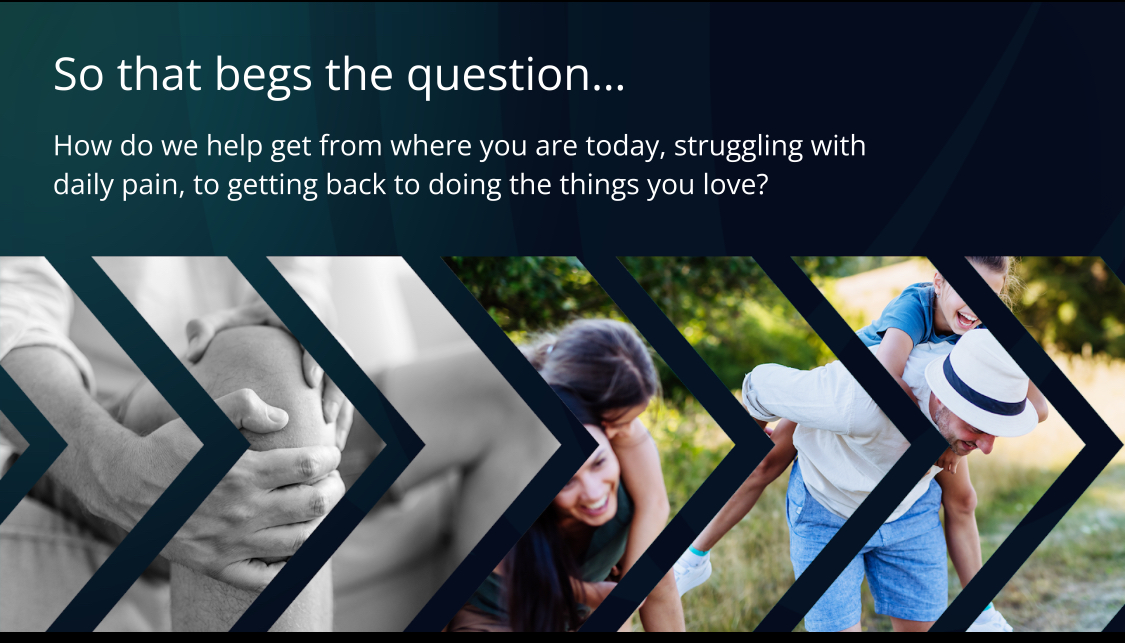 How do we help get from where you are today to where you want to be?
